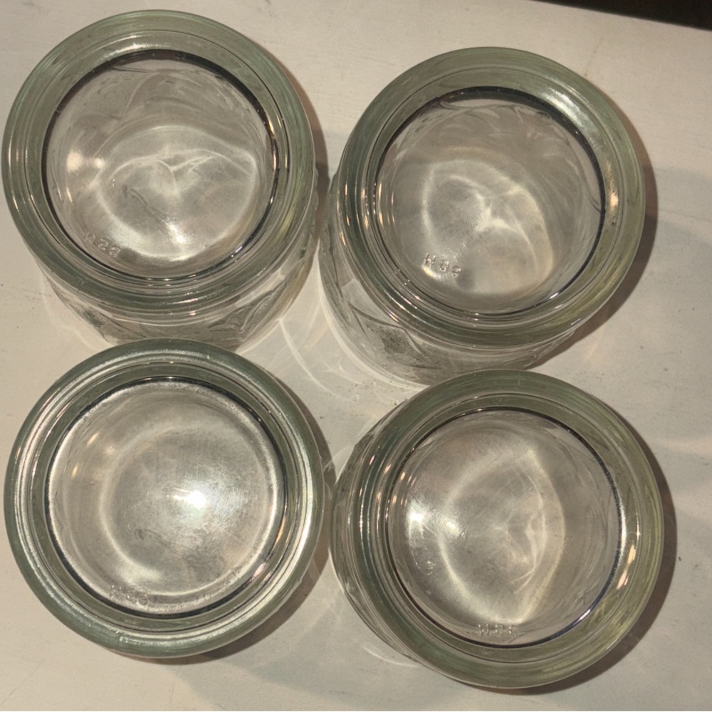 Martha Stewart Set of 6 Everyday Use Fan Diamond Round Clear Glasses - Picture 9 of 16